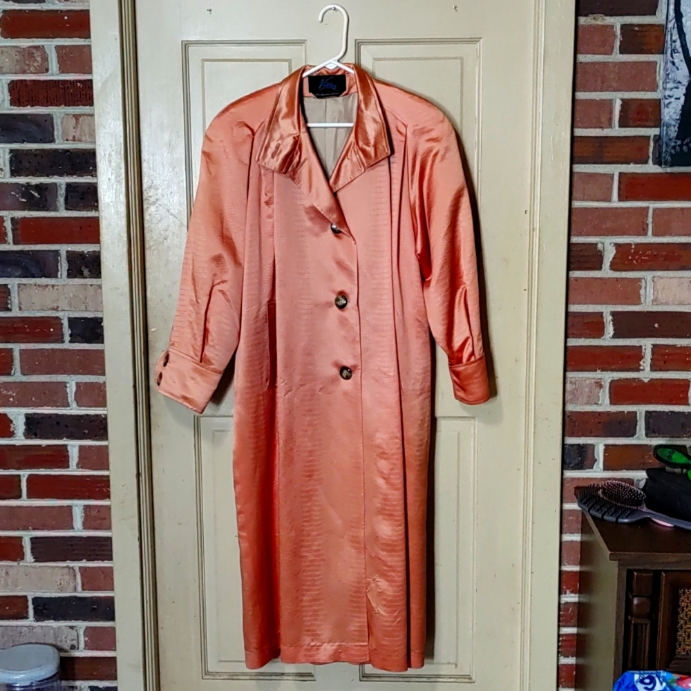 Vintage Vision acetate peach coat